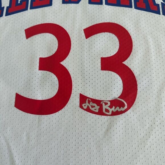 Mitchell & Ness Signed Larry Bird 81-82 Hardwood Classics Jersey White 54 NWT - Picture 3 of 7